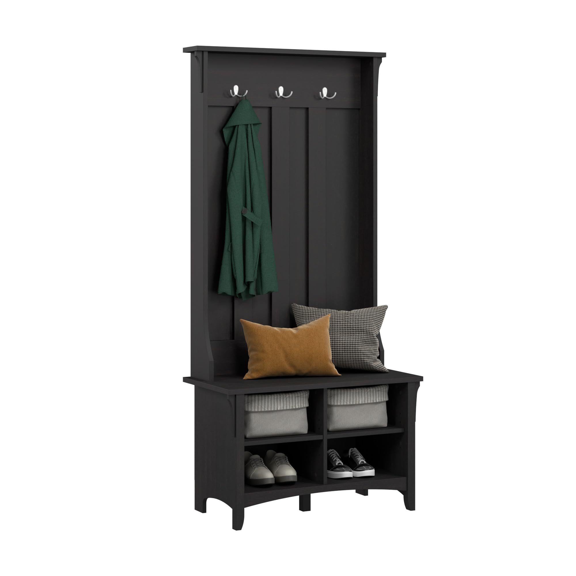 Hall Tree with Shoe Storage Bench