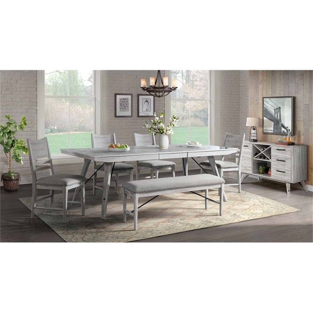 Intercon Sideboard/Buffet/Server, Weathered White
