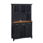 Buffet Server with Hutch – Black