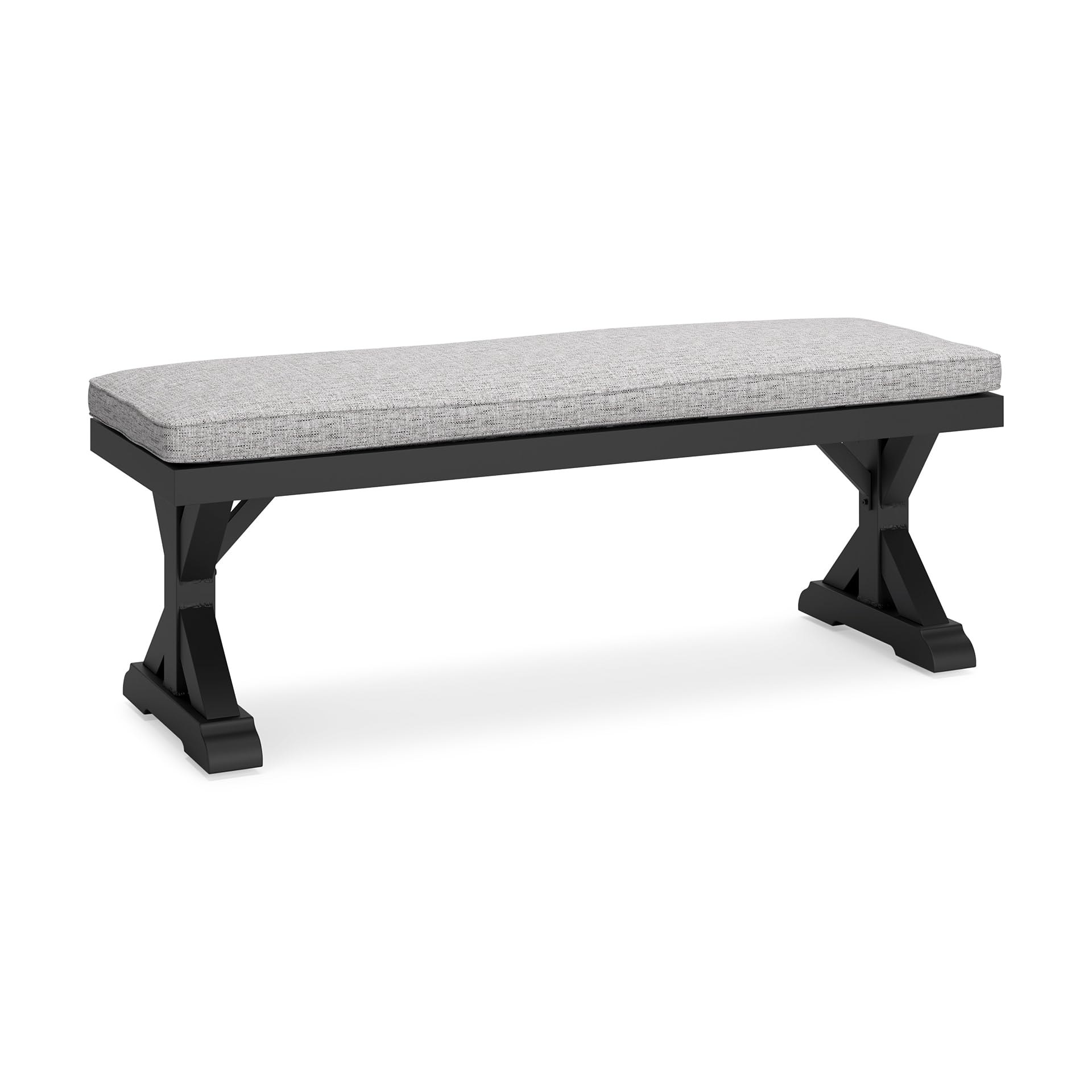 Outdoor Bench with Cushion