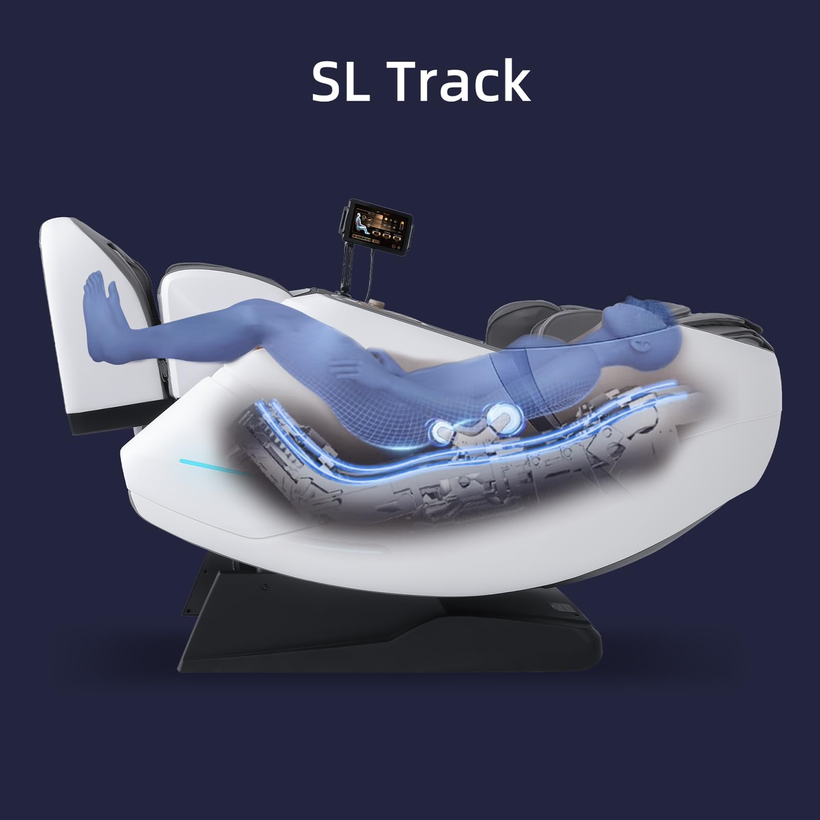 4D Massage Chair with SL-Track & Zero Gravity