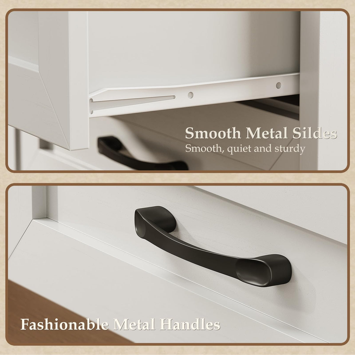 Farmhouse Charging Nightstand
