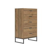 5-Drawer Mid-Century Modern Chest of Drawers