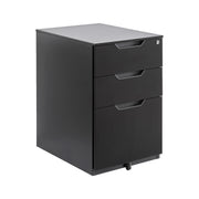 3-Drawer Mobile File Cabinet with Lock