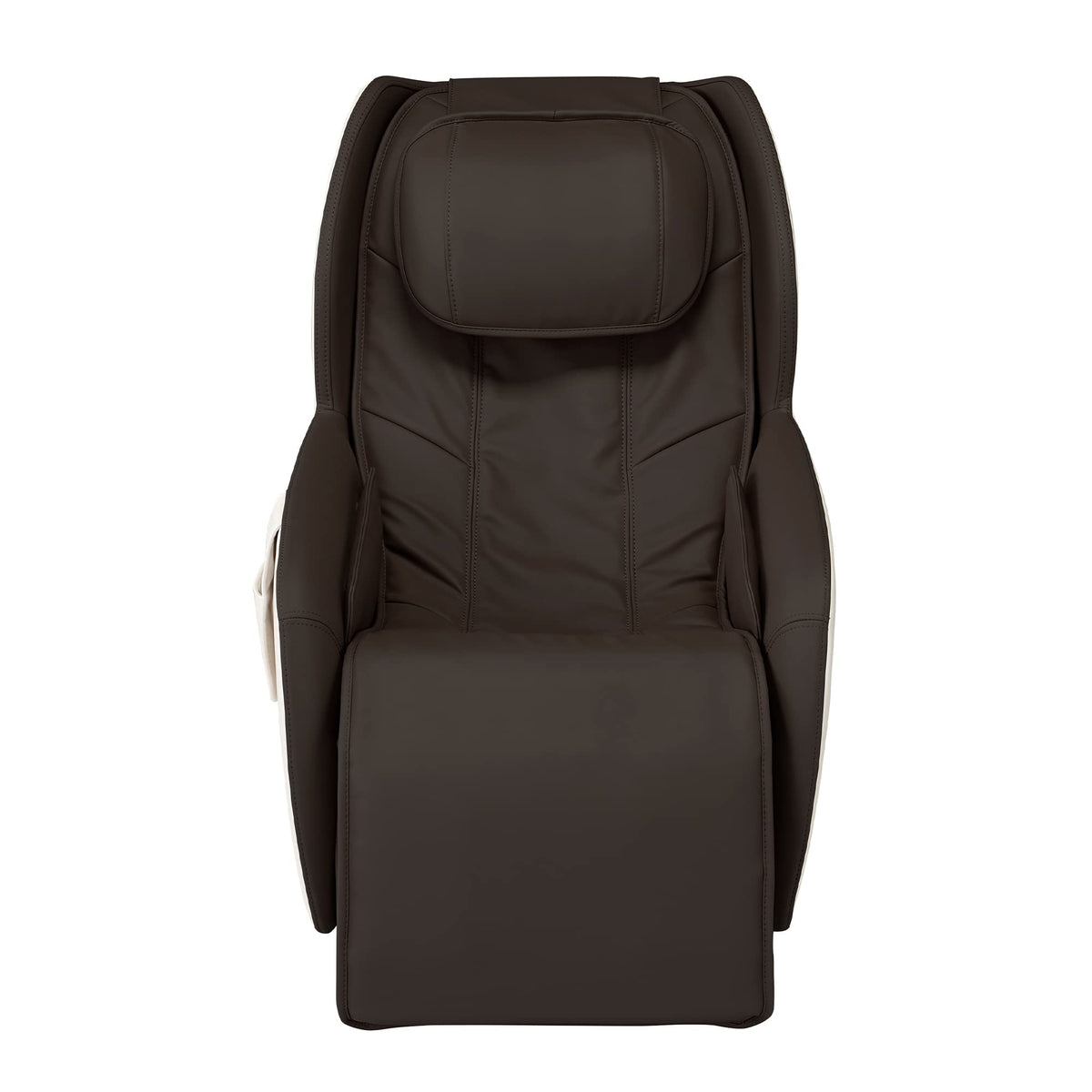 SYNCA Wellness CirC+ Heated Massage Chair - Zero Gravity, SL Track, Wireless Remote, Movement Detection, Compact Design for Quality Comfort, Sophisticated (Espresso)