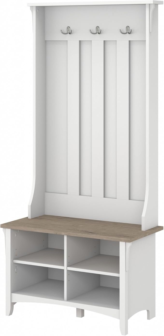 Hall Tree with Shoe Storage Bench