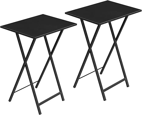 Folding TV Tray Tables Set of 2