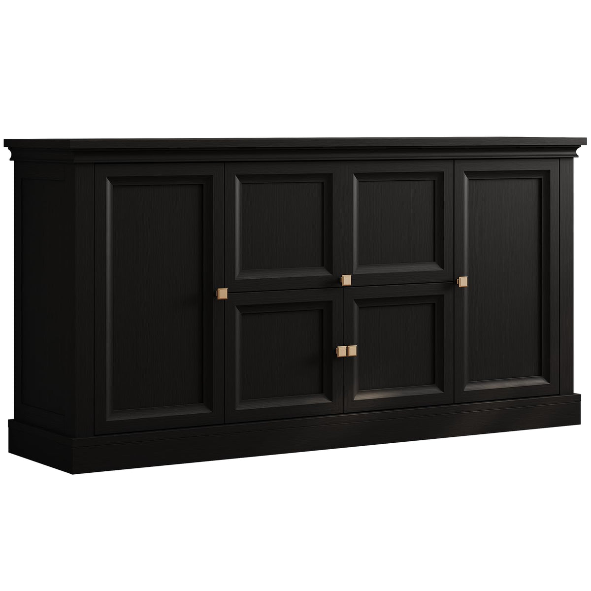 Black Farmhouse Sideboard