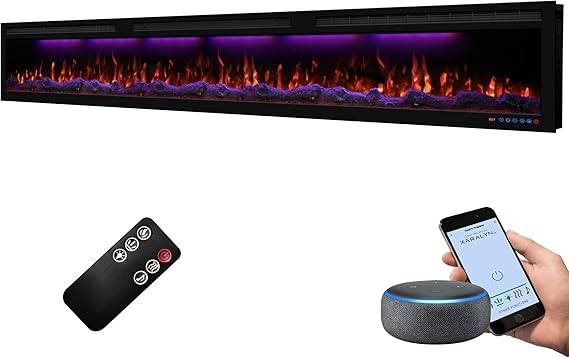 Recessed & Wall Mount Electric Fireplace Insert