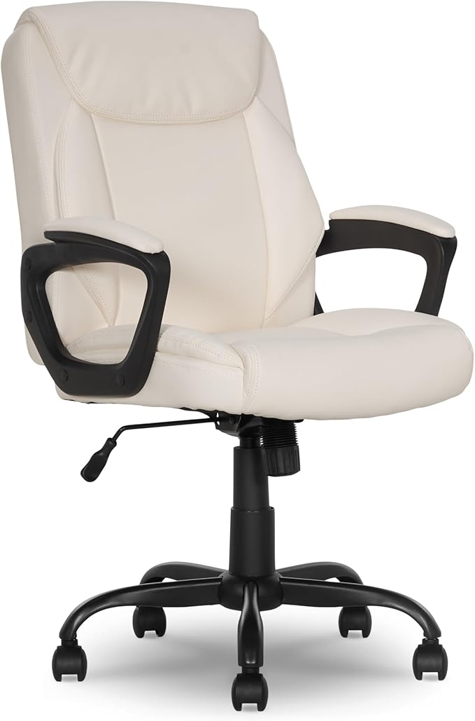 Mid-Back Office Chair with Armrests