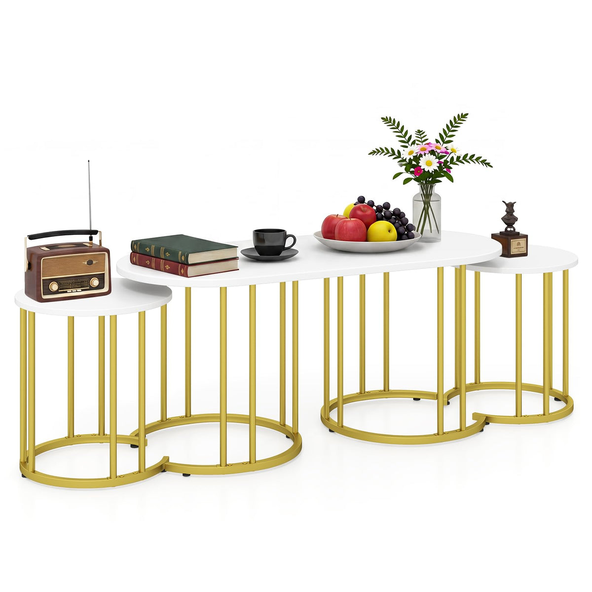Nesting Coffee Table Set of 3