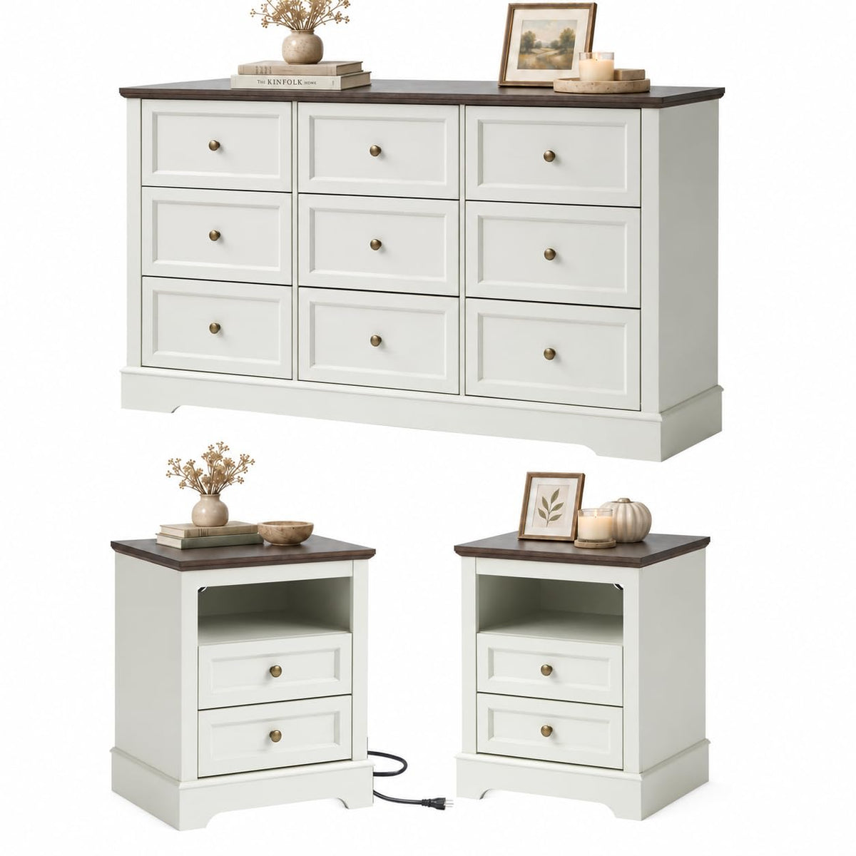 3-Piece Farmhouse Bedroom Set