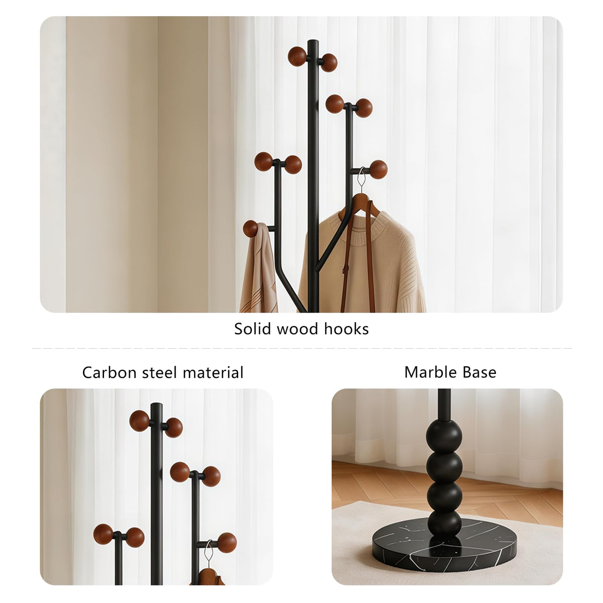 Freestanding Tree Coat Rack