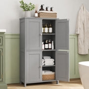 4-Door Bathroom Storage Cabinet