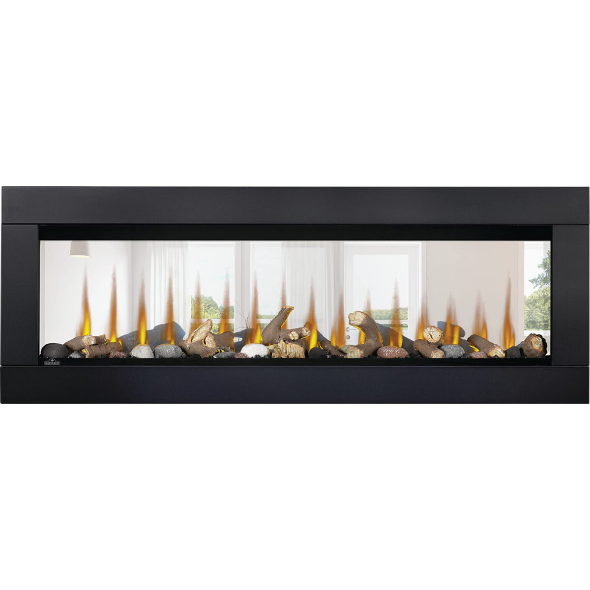 Napoleon Clearion 50 inch Wall Mount Electric Fireplace - Black, NEFBD50HE