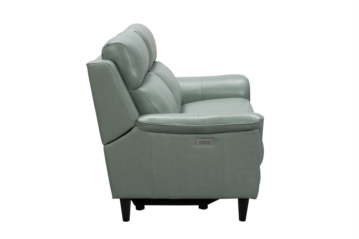 Leather Power Reclining Loveseat