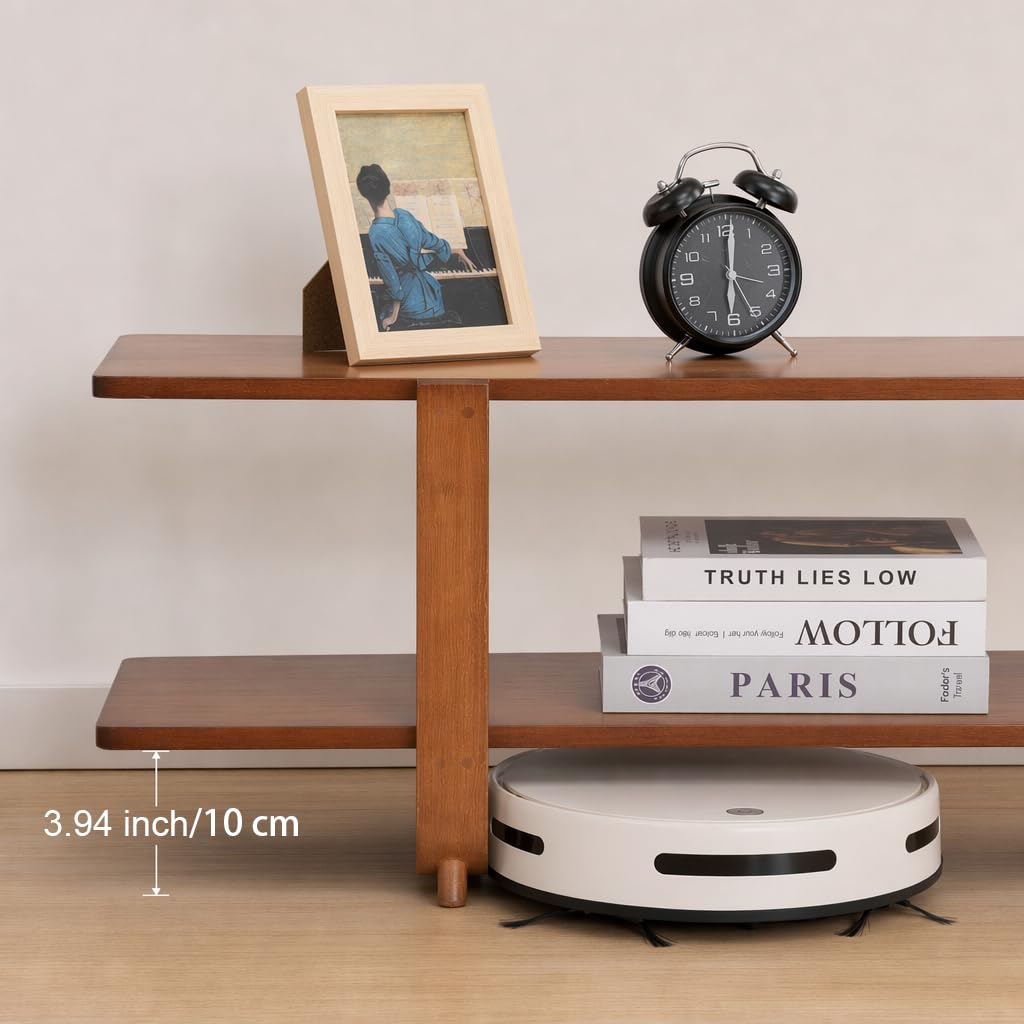 Bamboo TV Stand with Open Storage