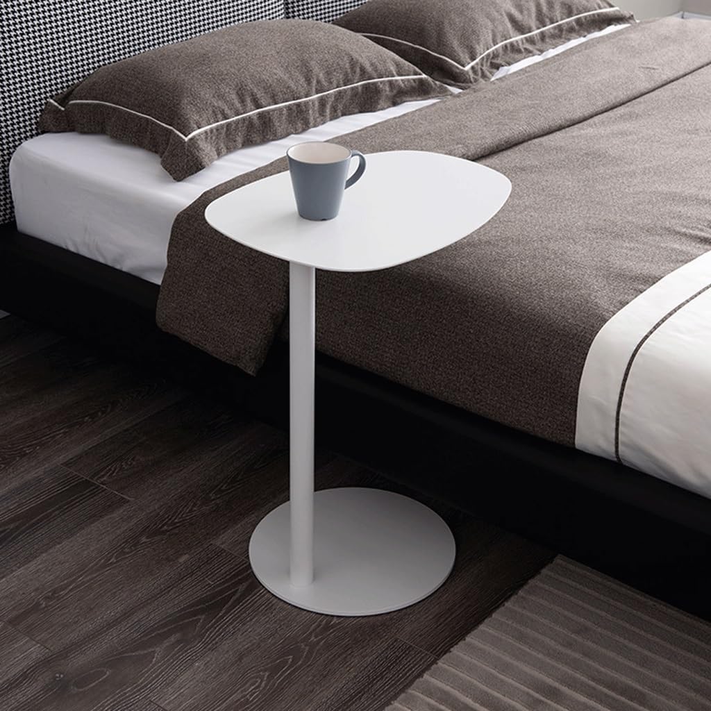 ULTRAWAVE End Table Sofa Table Simple Sofa Side Table, C-Shaped Side Table, Living Room Corner Table, Small Coffee Table, Snack Table, Bedroom Small Table Side Tables(A)