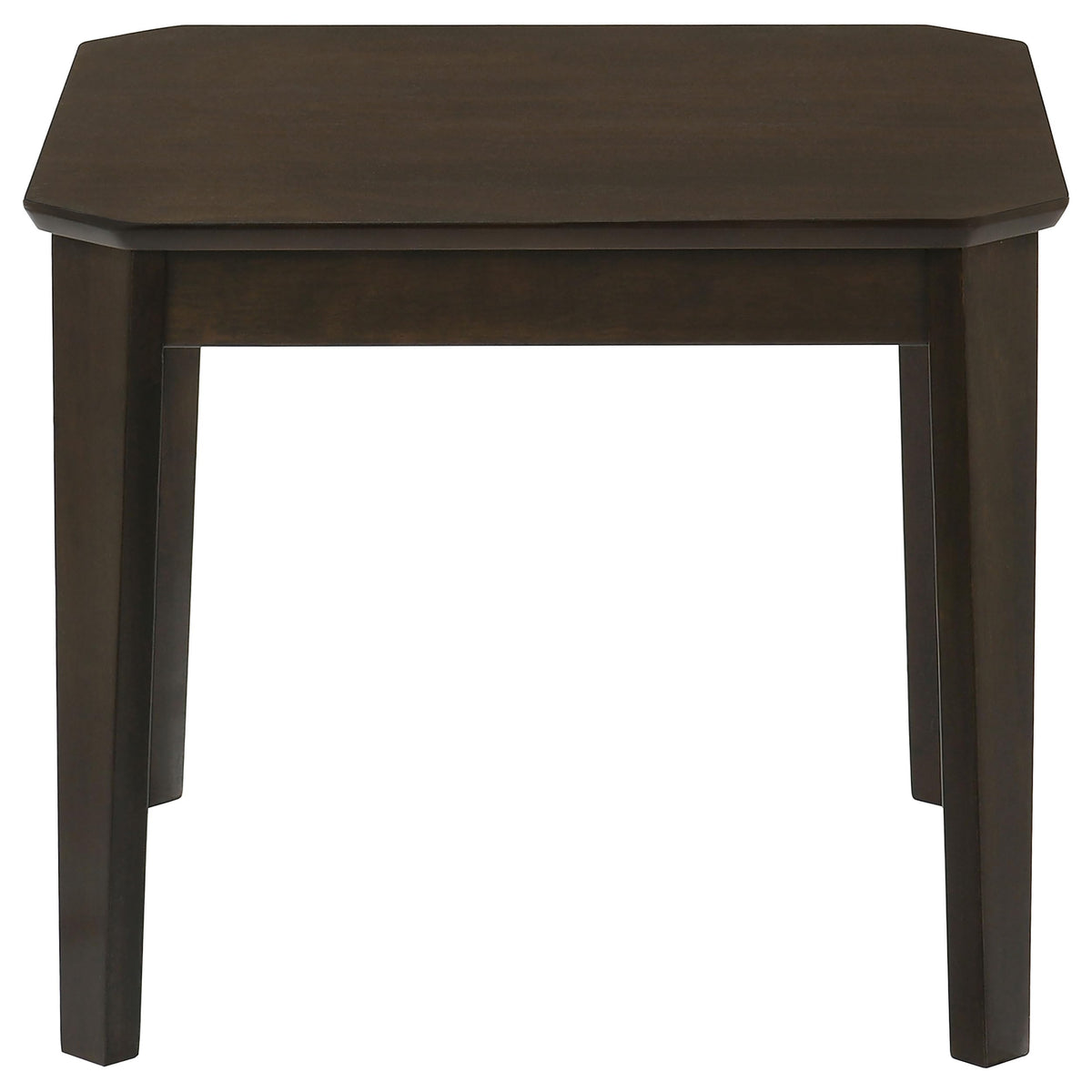 Coaster Amaro 3-Piece Wooden Coffee and End Table Set Dark Brown 736184