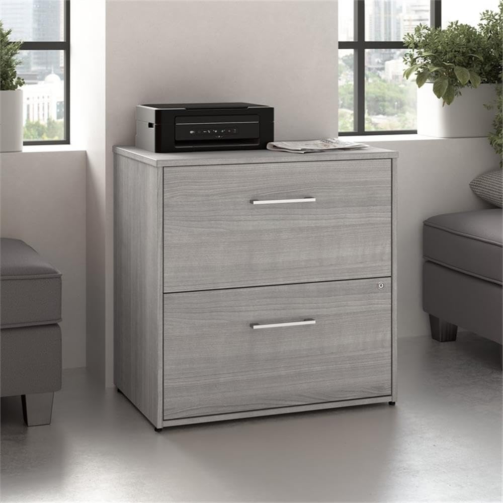 2-Drawer Lateral File Cabinet with Lock