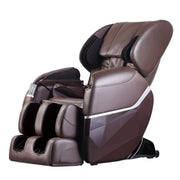 BestMassage Zero Gravity Full Body Electric Shiatsu Massage Chair Recliner with Built-in Heat Therapy and Foot Roller Air Massage System Stretch Vibrating for Home Office PS4,Brown