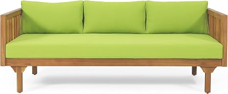 Outdoor Acacia Wood Daybed – 3-Seater