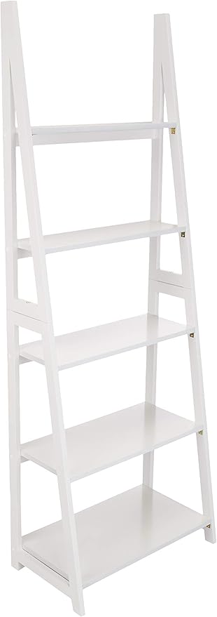 5-Tier Ladder Bookshelf