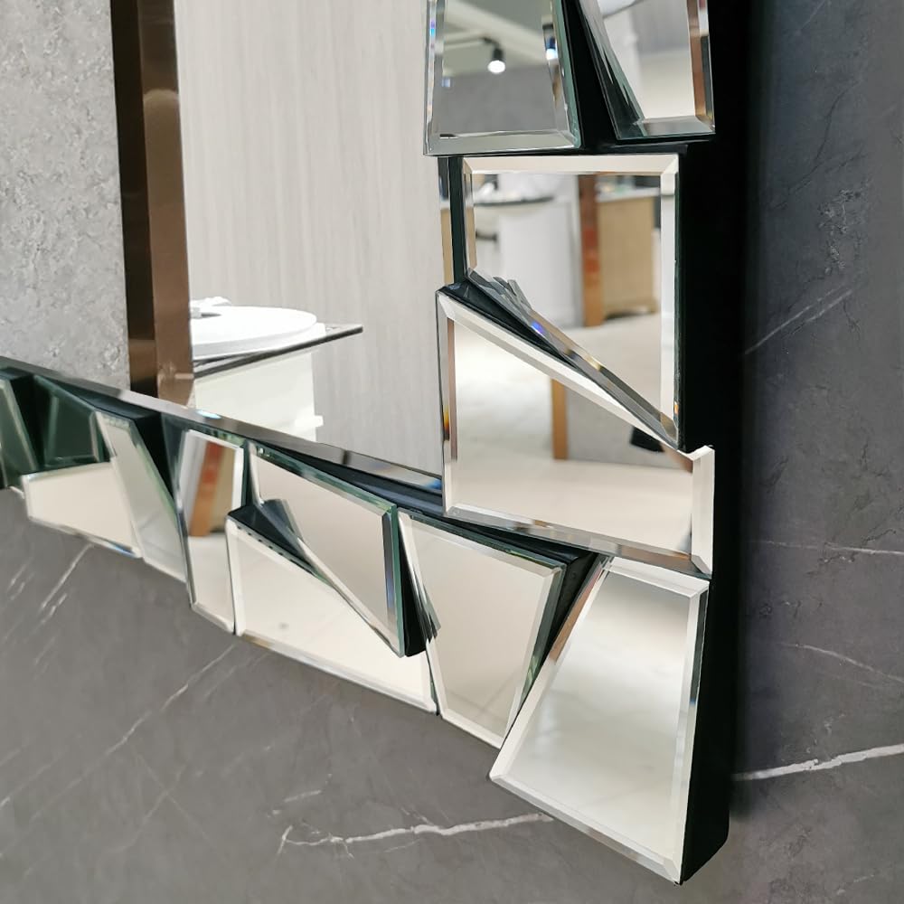 Rectangular Beveled Wall Mirror