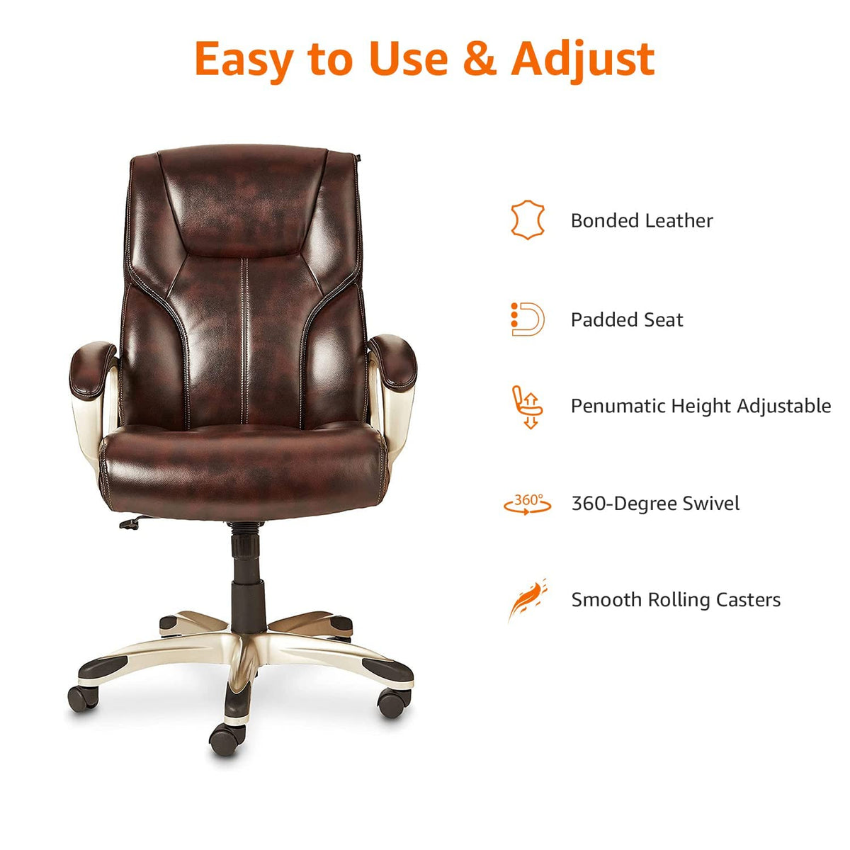 Executive High-Back Office Chair
