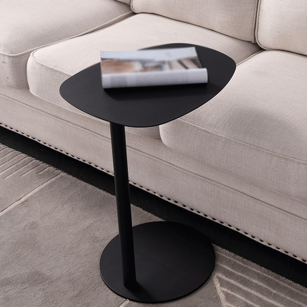 ULTRAWAVE End Table Sofa Table Simple Sofa Side Table, C-Shaped Side Table, Living Room Corner Table, Small Coffee Table, Snack Table, Bedroom Small Table Side Tables(A)