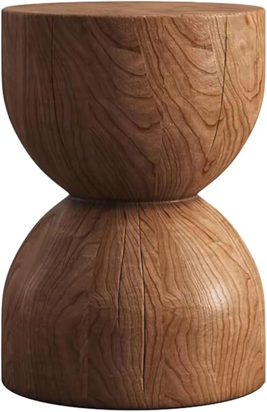 Round Wood Stump Coffee Table