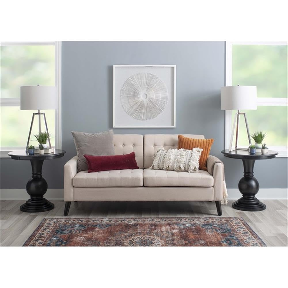 Round Pedestal Accent Table