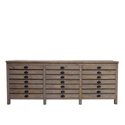 Padma's Plantataion Salvaged Wood Printmaker's Sideboard
