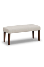 Upholstered Bedroom & Entryway Bench with Wood Legs