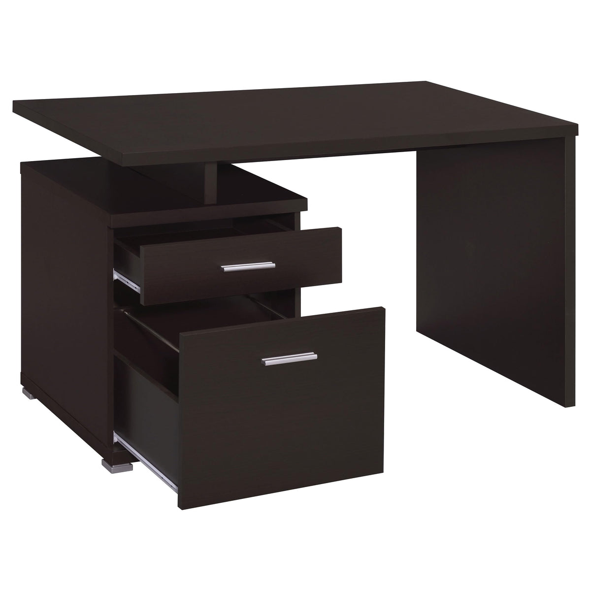 Coaster Irving 47-Inch 2-Drawer Computer Desk Cappuccino 800109