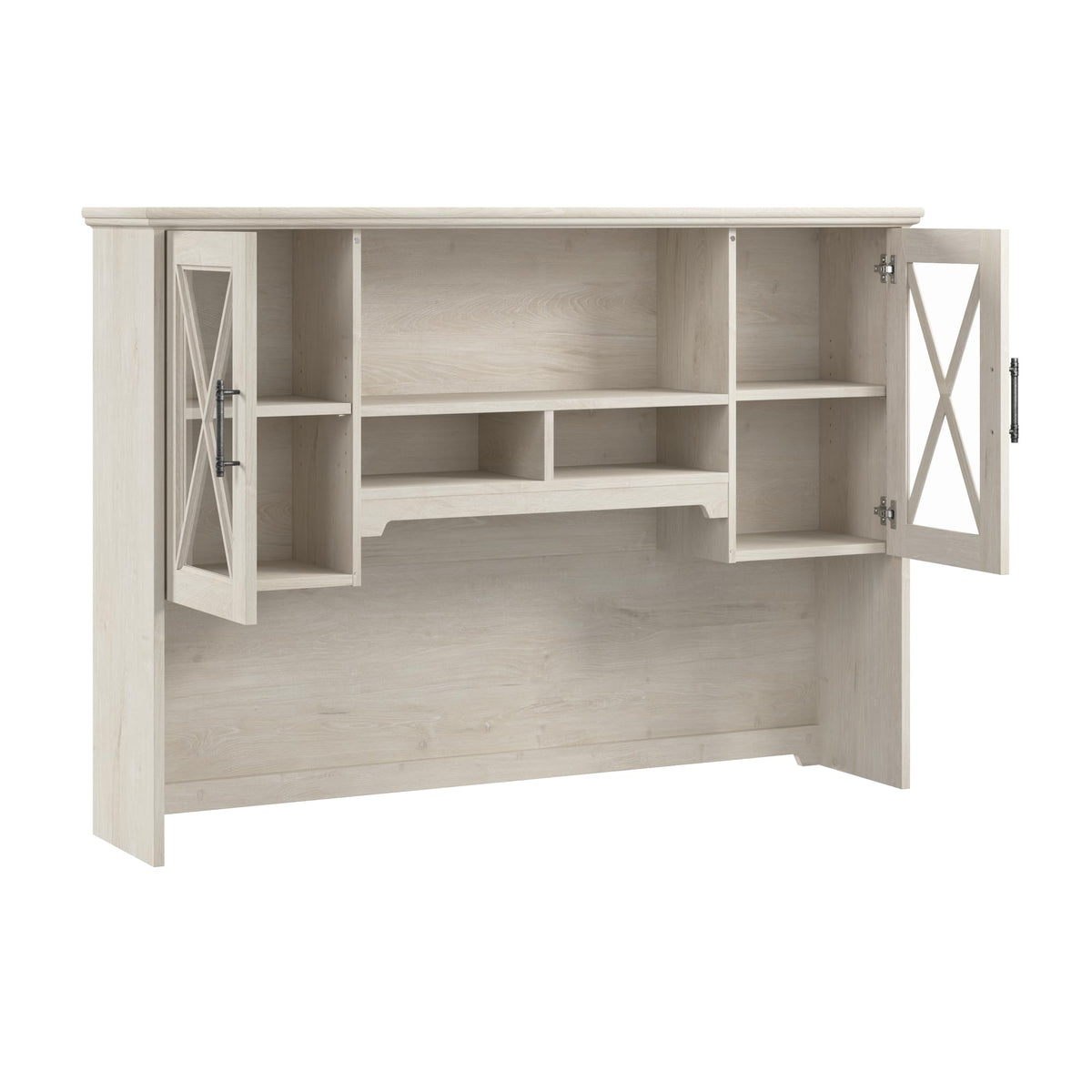 Farmhouse Glass Door Storage Hutch