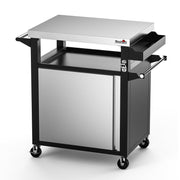 Rolling Grill Prep Cart