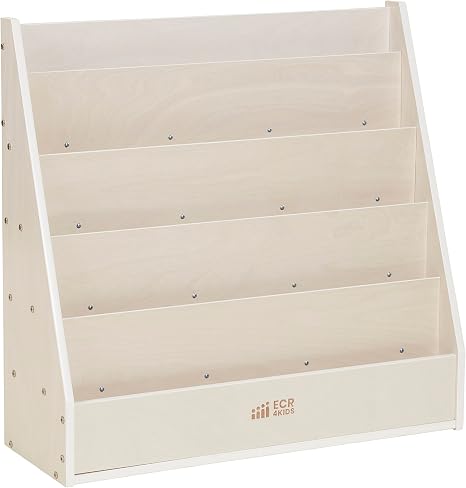 Kids Forward-Facing Bookshelf with Storage