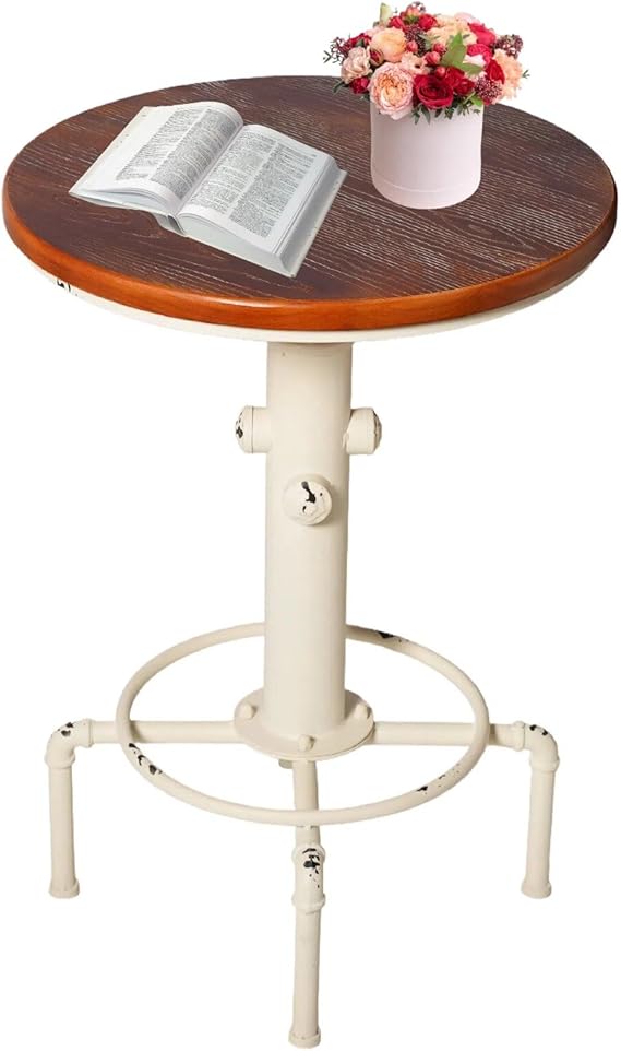 Adjustable Industrial Bar Table