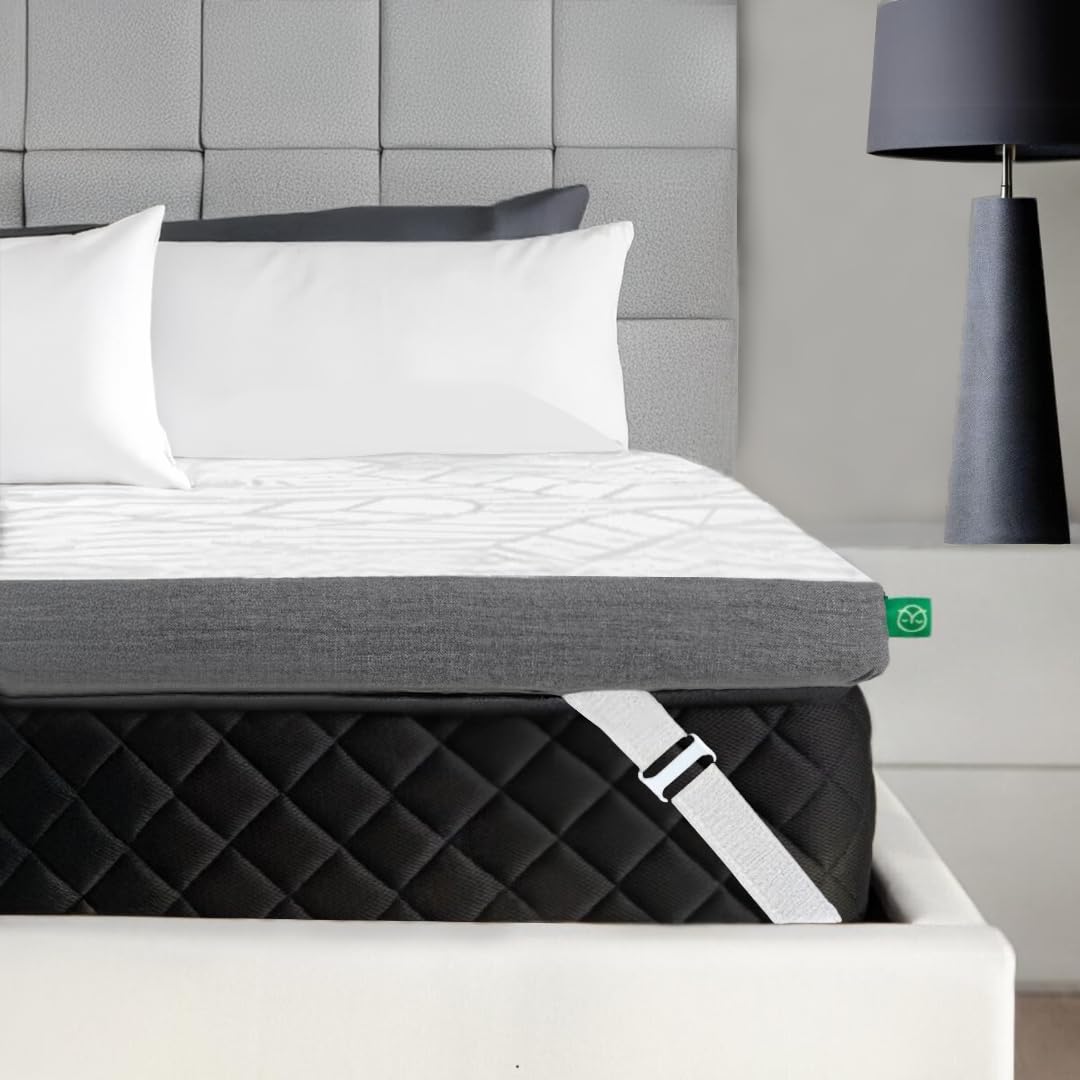 Queen Cooling Gel Memory Foam Mattress Topper