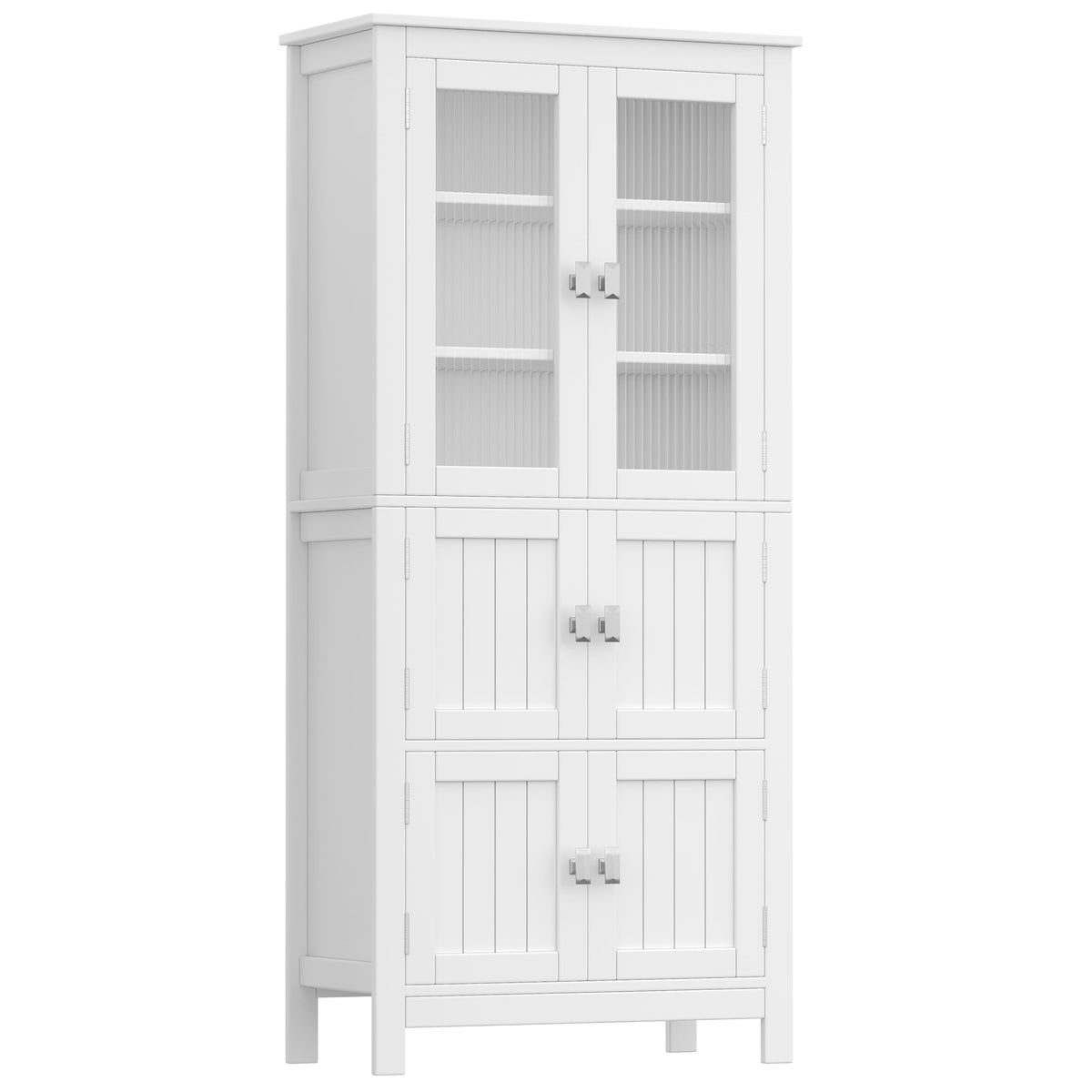 White Bathroom Storage Cabinet