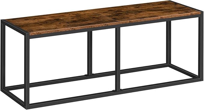 Industrial Dining Bench 47.2"