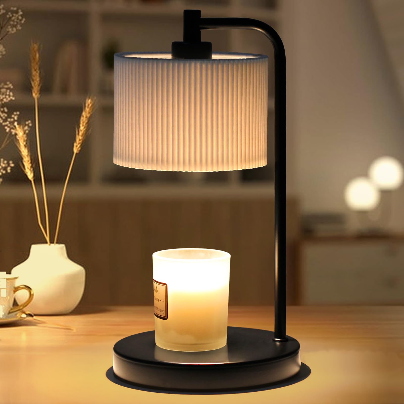 Dimmable Candle Warmer Lamp with Timer