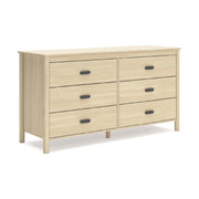 6-Drawer Dresser – Beige