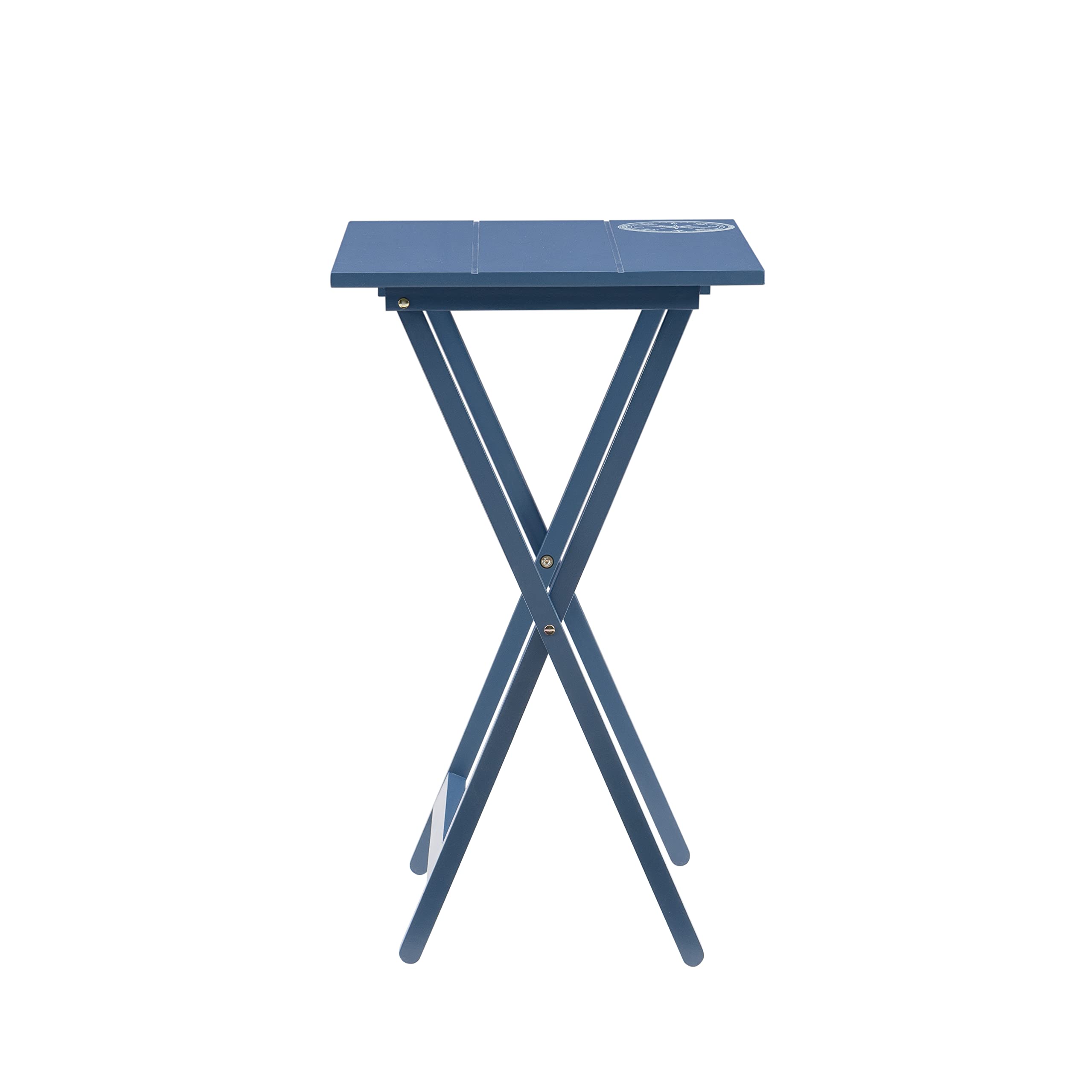 Folding Tray Table Set of 4 with Storage Stand