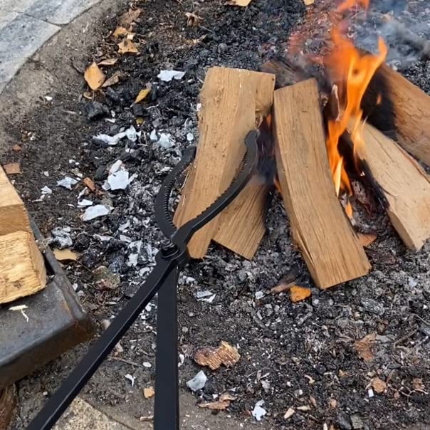 Firewood Tongs & Poker Set