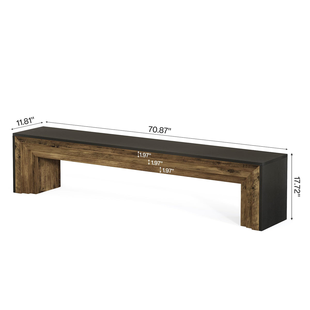 Extra Long Entryway Bench