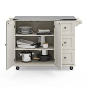 Kitchen Island Cart with Storage