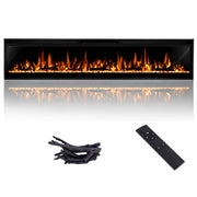 Wall-Mounted Electric Fireplace