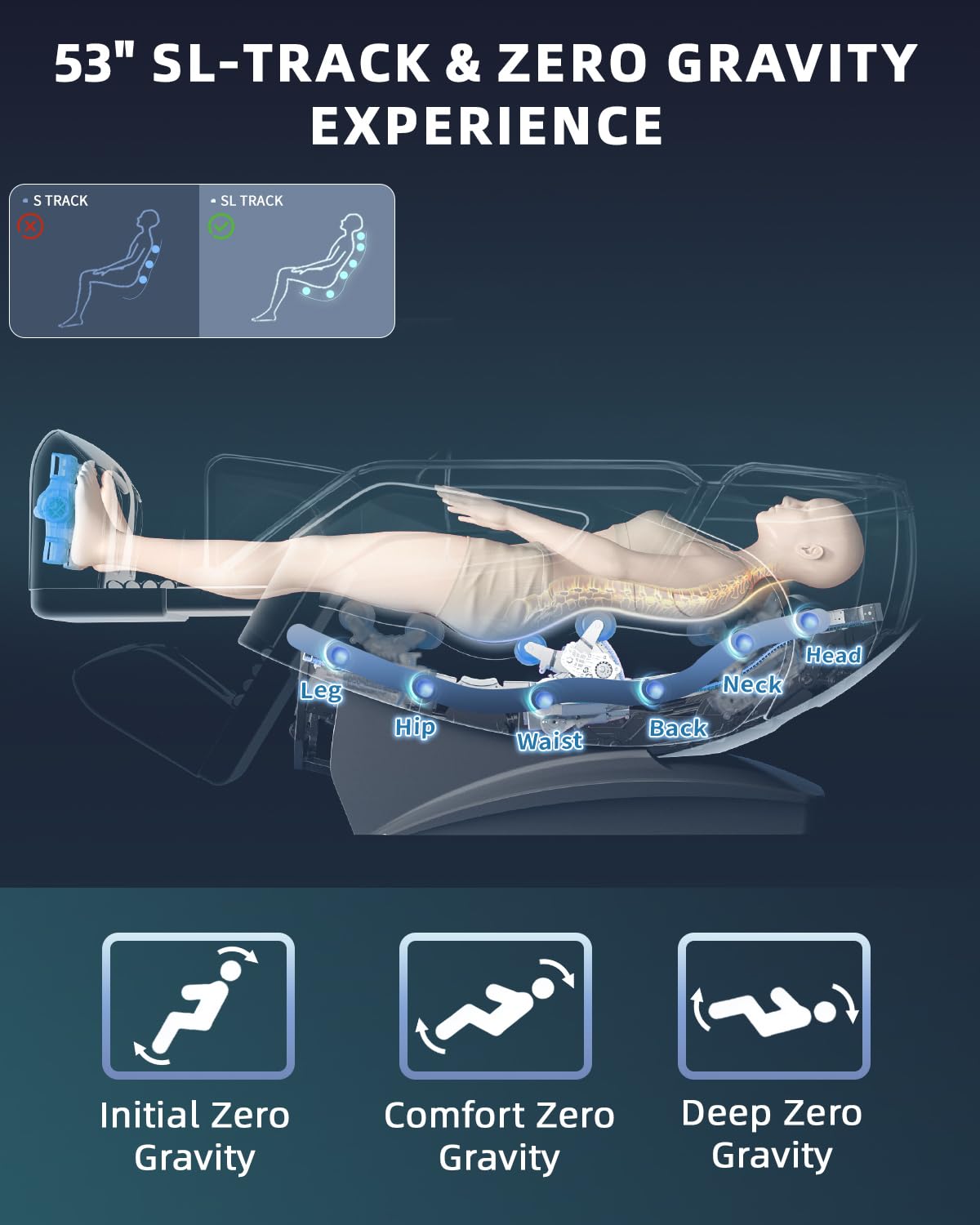4D Zero Gravity Full Body Massage Chair